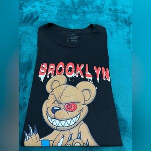 NWOT Brooklyn Black Graphic T-Shirt